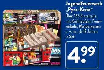 Aldi Süd Weco Jugendfeuerwerk „Pyro-Kiste" Angebot