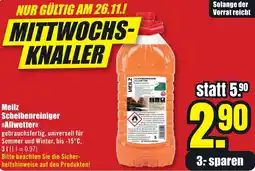 B1 Discount Baumarkt Meilz Scheibenreiniger Allwetter Angebot