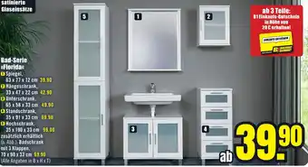 B1 Discount Baumarkt Bad-Serie Florida Angebot