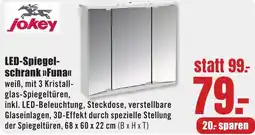 B1 Discount Baumarkt Jokey LED-Spiegelschrank Funa Angebot