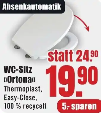 B1 Discount Baumarkt WC-Sitz Ortona Angebot