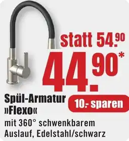 B1 Discount Baumarkt Spül-Armatur Flexo Angebot