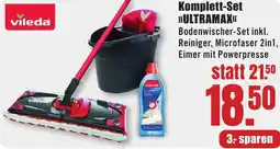 B1 Discount Baumarkt Vileda Komplett-Set ULTRAMAX Angebot