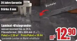 B1 Discount Baumarkt Laminat Visiogrande Angebot