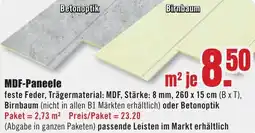 B1 Discount Baumarkt MDF-Paneele Angebot