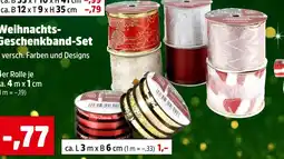 Thomas Philipps Weihnachts-geschenkband-set ca. 4 m x 1 cm Angebot