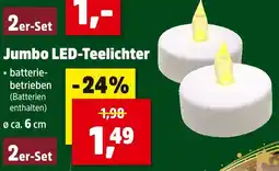 Thomas Philipps Jumbo led-teelichter Angebot