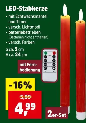 Thomas Philipps Led-stabkerze Angebot