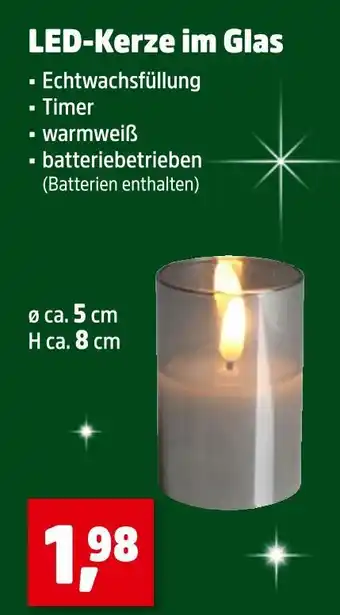 Thomas Philipps Led-kerze im glas Angebot