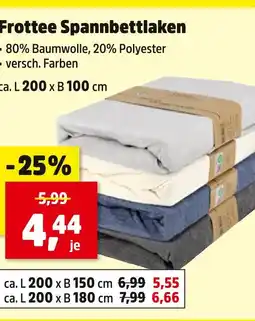 Thomas Philipps Frottee spannbettlaken Angebot