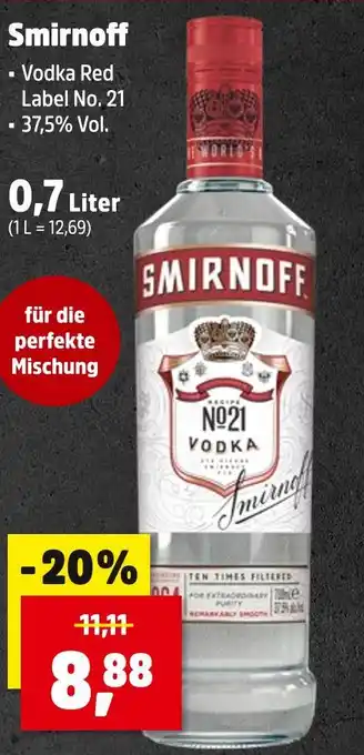 Thomas Philipps Smirnoff Angebot