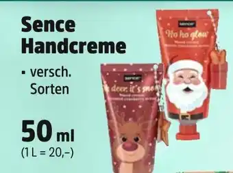 Thomas Philipps Sence handcreme Angebot