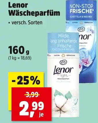 Thomas Philipps Lenor wäscheparfüm non-stop frische Angebot