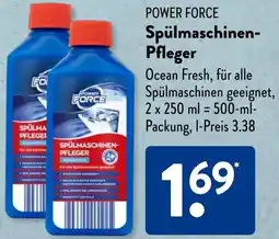 Aldi Süd POWER FORCE Spülmaschinen Pfleger Angebot