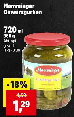 Thomas Philipps Maminger gewürzgurken Angebot