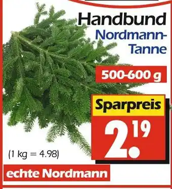 Wreesmann Handbund nordmann-tanne Angebot