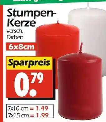 Wreesmann Stumpenkerze Angebot
