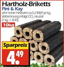 Wreesmann Pini & kay hartholz-briketts Angebot