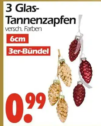 Wreesmann Glas-tannenzapfen Angebot
