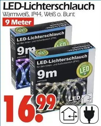 Wreesmann Led-lichterschlauch warmweiß Angebot