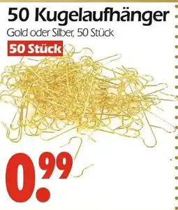 Wreesmann Kugelaufhänger gold Angebot
