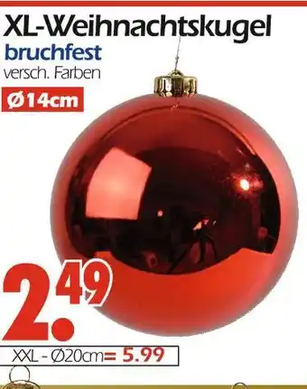 Wreesmann Xl-weihnachtskugel Angebot