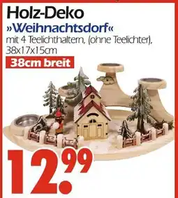 Wreesmann Holz-deko weihnachtsdorf Angebot