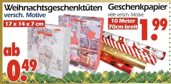 Wreesmann Weihnachtsgeschenktüten Angebot