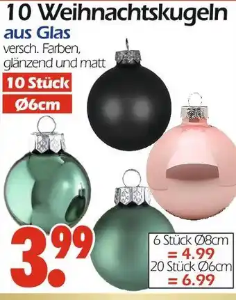 Wreesmann Weihnachtskugeln Angebot