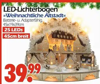 Wreesmann Led-lichterbogen 'weihnachtliche altstadt' Angebot