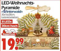 Wreesmann Led-weihnachtspyramide winterwald Angebot