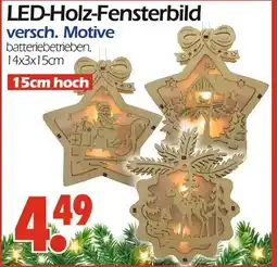 Wreesmann Led-holz-fensterbild Angebot