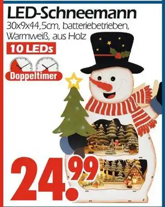 Wreesmann Led-schneemann Angebot