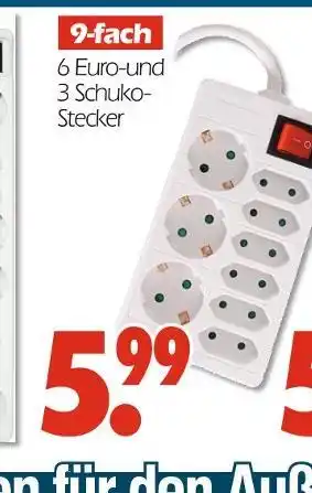 Wreesmann 9-fach steckdosenleiste Angebot