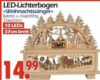 Wreesmann Led-lichterbogen weihnachtsänger Angebot