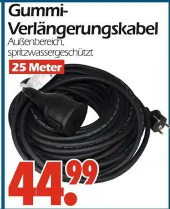 Wreesmann Gummi-verlängerungskabel Angebot