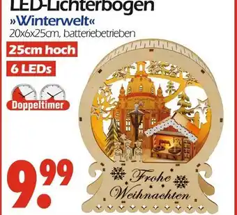 Wreesmann Led-lichterbogen winterwelt Angebot