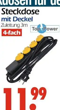 Wreesmann Top power steckdose mit deckel Angebot