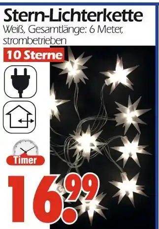 Wreesmann Stern-lichterkette Angebot