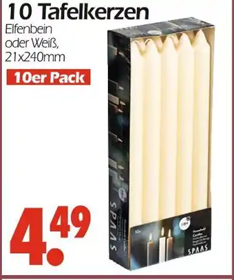 Wreesmann Spaas 10 tafelkerzen Angebot