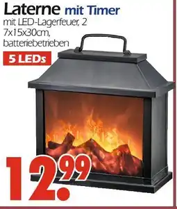 Wreesmann Laterne mit timer Angebot