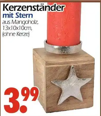 Wreesmann Kerzenständer mit stern Angebot