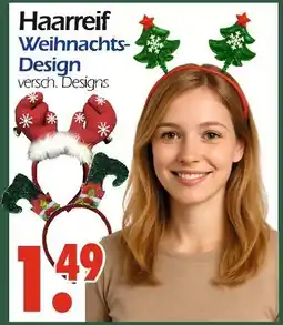 Wreesmann Haarreif weihnachts-design Angebot