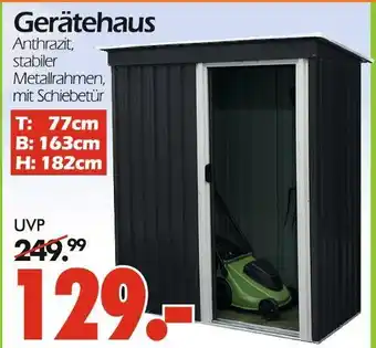 Wreesmann Gerätehaus Angebot