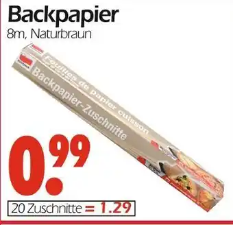 Wreesmann Backpapier Angebot
