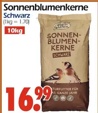 Wreesmann Bird's garden sonnenblumenkerne schwarz Angebot