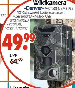 Wreesmann Denver wildkamera wct-8016, 8mp, ip65 Angebot