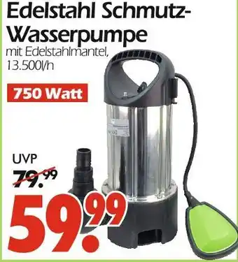 Wreesmann Edelstahl schmutz-wasserpumpe Angebot