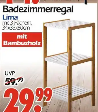 Wreesmann Badezimmerregal lima Angebot