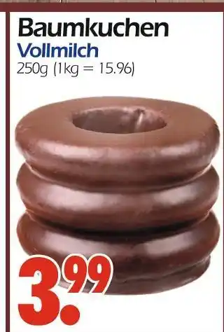 Wreesmann Baumkuchen vollmilch Angebot